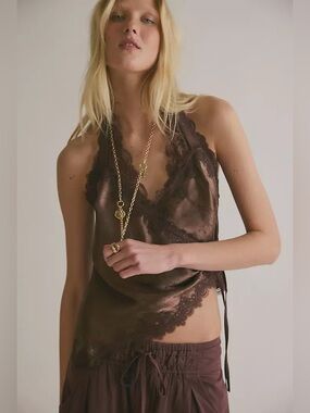 Free People Knot Your Type Wrap Cami